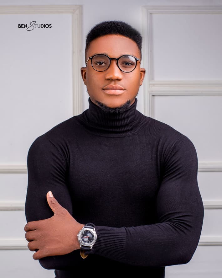 Portrait corporate masculin — studio Ben Studio Africa